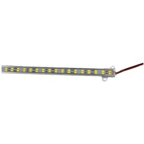 Resim Su Geçirmez Led Bar Amber Sarı Su Geçirmez çubuk Led Çift Sıra 12V 100cm 