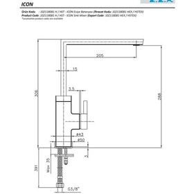 Resim Eca Icon 102118081H Eviye Bataryası 