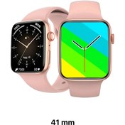 Resim LOOKUP NEW Watch Pembe Dt Mini 41 Mm Kasa Bluetooth Gps Akıllı Saat Iphone Ve Android Tüm Telefonlara Uyumlu 