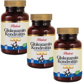 Resim Balen Glukozamin Kondroitin Msm Kapsül 120 Kapsül 970 MG 3 Adet 