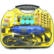 Resim Banco 6 Kademe Devir Ayarlı Gravür Hobi Taşlama Seti 211 Parça 