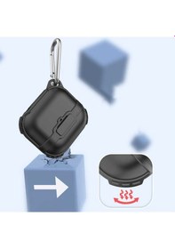 Resim Apple Uyumlu AirPods 3. Nesil Airbag 16 Silikon 1-1 Su Geçirmez Kılıf 001 