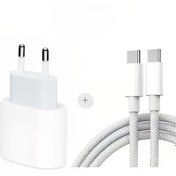 Resim Blue Rain Apple 35w Usb-c Ultra Hızlı Şarj Aleti Seti Iphone 15 - 16 - Pro - Pro Max Uyumlu 