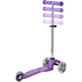 Resim Micro Mini Micro Deluxe Fairy Glitter Led Purple Unisex Çocuk Mor Scooter 