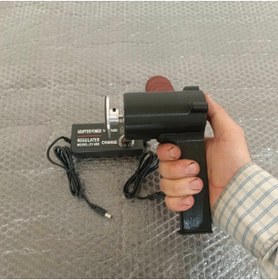 Resim İLGİNÇ ÜRÜNLER MARKETİ EL ZIMPARA MAKİNESİ YÜZEY ZIMPARA RESTORASYON HOBİ ALÇI TAŞ TOZU MOBİLYA BOYA HAZIRLIK 50mm cırtlı 