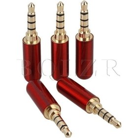 Resim 3.5 MM Stereo Jack Metal Dört Boğumlu 