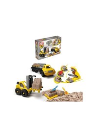 Resim Forklift Operatör Kum Seti 750 Gr. - Art Craft Kinetik Kum Seti - Oyun Kumu - Art Sand Kumu Çok Renkli 