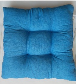 Resim Toptantekstil Dekoratif Bağlanabilir Pofuduk Silikonlu Sandalye Minderi 