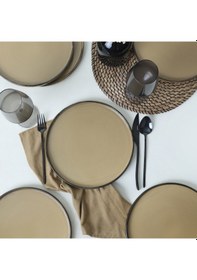 Resim Keramika Vintage Style Stackable Servis Tabağı 27 Cm 6 Adet 21734 