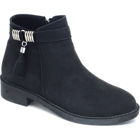 Resim TRENDYSHOES Trendyshose 04132 Alcak Topuk 2 Cm Rahat Kadın Bot 