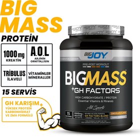 Resim BİGJOY Bigmass Gainer Gh Factor Chocolate 1500g 