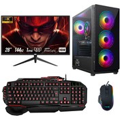Resim DRx3880 Intel Core i3 10100F 28" 16 GB RAM 512 GB M.2 Nvme SSD 6 GB GTX 1660 Ti 4K FreeDOS Oyuncu Bilgisayarı Dragos