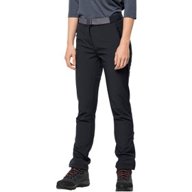 Resim Jack Wolfskin Stollberg Pants Kadın Siyah Outdoor Pantolonu 