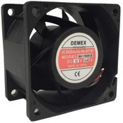 Resim Demex 60X60X38Mm 12V Dc Kare Fan Rulmanlı 