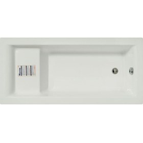 Resim Waterway Lincoln Oturmalı Mini Dikdörtgen Küvet 150x70 H:43 Gövde+metal Ayak+dört Yön Panel 