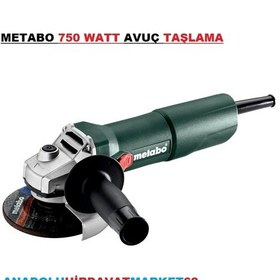 Resim Metabo 115Mm Avuç Taşlama Makinası 115Mm Spiral Makina 