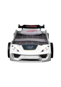 Resim Arabalı Yatak, Vento Rüzgarlıklı Arabalı Yatak - Beyaz 1 Adet Comfort Yatak 