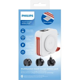 Resim Philips DLP4347CW/00 Çok Fonksiyonlu Standlı 10.000 Mah Dahili Usb-C ve Lightning Kablolu Magsafe Hı 