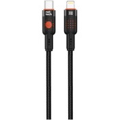 Resim Nettech ANT-DC33 30W Plastik 100 Cm Type-C To Lightning Şarj ve Data Kablosu - Siyah 