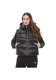 Resim 626518-01 Puma Shiny Puffer Vest Kadın Yelek Siyah 626518-01 Siyah 