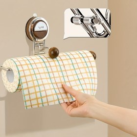 Resim Çok Amaçlı Emme Kupa Mutfak Havlu Askısı, Dolaplar, Duvarlar ve Camlara Güvenle Monte Edilebilir Tezgah Tasarrufu Çözümü. Kağıt Rulo, Havlular ve Streç Film Saklama İçin İdeal, Hem Ev Hem Ticari Mutfaklar İçin Uygun. Basit Tasarım, Dayanıklı Yapı, Duvara Montajlı, Küçük Alanlar İçin Mükemmel 