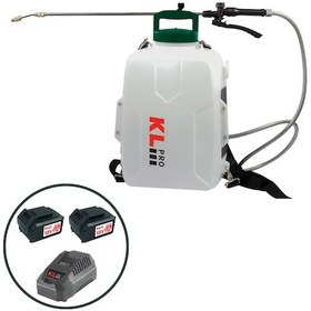 Resim Klpro KLBP18-50 18V/5.0AH 12 L Çift Akülü Şarjlı Sırt Tipi İlaçlama Pompası 