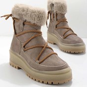 Resim Bambi Vizon Süet Kadin Bot & Bootie K02578001602 Bambi