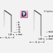 Resim Novus Geniş Zımba Teli 53F/10 Galvaniz 600 Adet 