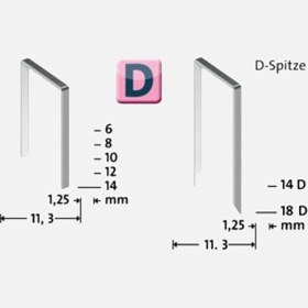 Resim Novus Geniş Zımba Teli 53F/10 Galvaniz 600 Adet 