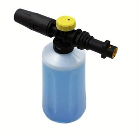 Resim 1 adet, 750ML Kar K2 K3 K4 K5 K6 K7 Araba Basınçlı Yıkama Makineleri için Kar Köpüğü Püskürtme Aleti Ayarlanabilir Püskürtme Memesi ile Sabun Köpüğü Jeneratörü 