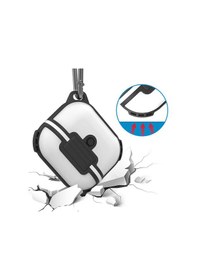 Resim Ekılıf - Apple Uyumlu AirPods 3. Nesil - Kılıf Darbelere Karşı Dayanıklı Koruyucu Su Geçirmez Airbag 16 - Beyaz 