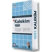 Resim Kalekim 1051 Fayans ve Seramik Yapıştırma Harcı 25 kg 