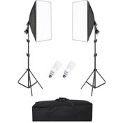 Resim Deyatech 70 x 50 CM Tek Duyulu 2'li Softbox 