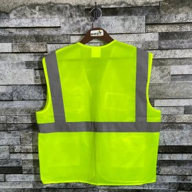 Resim Vento Reflektörlü Mühendis Ikaz Yeleği Neon Sarı 