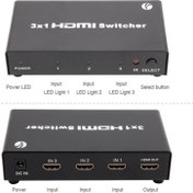 Resim DD433 3-1 Port 1.4V 3D Metal Hdmi Switch Vcom