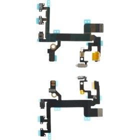 Resim Nokta Teknik iPhone 5s On/off Power Yan Ses Tuş Film Volume Flex 