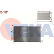 Resim Veka-43-3111 - Klıma Radyatoru Nıssan Juke 1.6i 2010- 