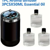 Resim Honeybeeshop Koku Terapisi Difüzör Seti A Otomotiv Akıllı Aroma Difüzörü Üç Modlu Şarj Edilebilir Led Halkalar 1/3 Parfüm Seti Ev Ofis Araba 