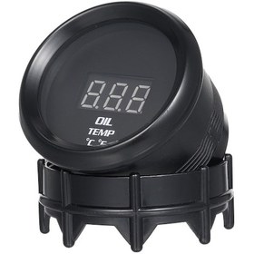 Resim Suofeng 52mm Dijital Yağ Sıcaklık Göstergesi - 12v Led Ekran, Alarm Fonksiyonlu, / Geçişli 112 Karakter 