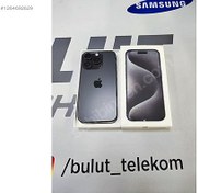 Resim Apple iPhone 15 Pro İkinci El TR | 128 GB | Siyah İkinci El iPhone 15 pro