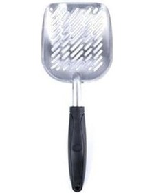 Resim Soulader Büyük Metal Kedi Kumu Küreği - Dayanıklı Alüminyum Yapı, Paslanmaz, Ağır Hizmet Tipi, Evcil Hayvan Tuvaleti Temizleme Kepçesi, Ergonomik Saplı 