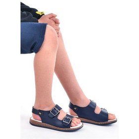 Resim Kiko Kids Kiko Şb 2330-39 Orto pedik Erkek Çocuk Sandalet Terlik Lacivert 