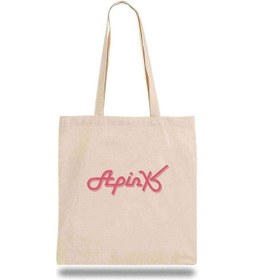 Resim Bez Çanta K Pop Apinx S Pembe Luv Bej 