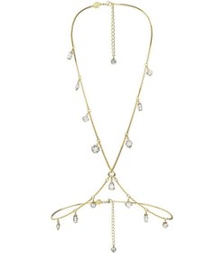 Resim 5670555 Swarovski Kolye Dextera Body Chain, Mixed Cuts, White, Gold-tone Plated Çok Renkli 