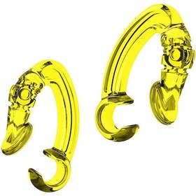 Resim Ekılıf - Apple Uyumlu AirPods Earhook Kulaklık Tutucu Aparat - Sarı - T15214 Diğer 