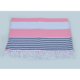 Resim Marin Peştemal (Pembe) %100 Pamuk 90*180 Banyo-Plaj Havlusu 