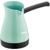 Resim SCM-2955 Türk Kahve Makinesi – Elektrikli Cezve, 5 Fincan Kapasite, 400 ml Su Kapasitesi, Paslanmaz Çelik, Yeşil, 1000W 