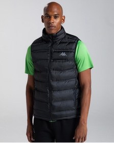 Resim Kappa Perovest Erkek Siyah Regular Fit Yelek 