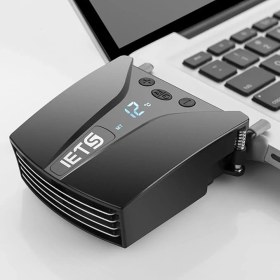 Resim Yenibağ Iets Dijital Göstergeli Notebook Soğutucu Vakumlu Fan Hız Ayarlı Yeni Nesil 