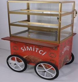 Resim Isıtmalı Simit Arabası Ve Tezgahı (Model Esenler) 